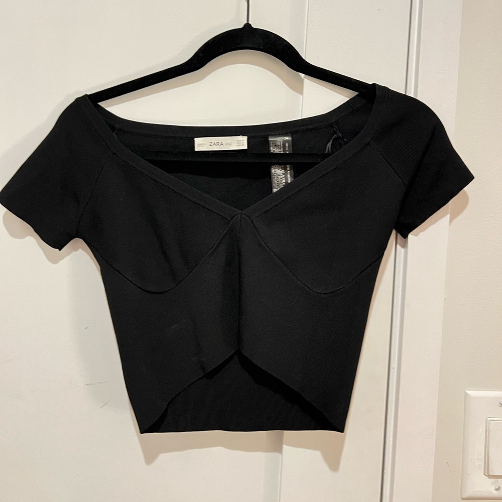 Zara knit top